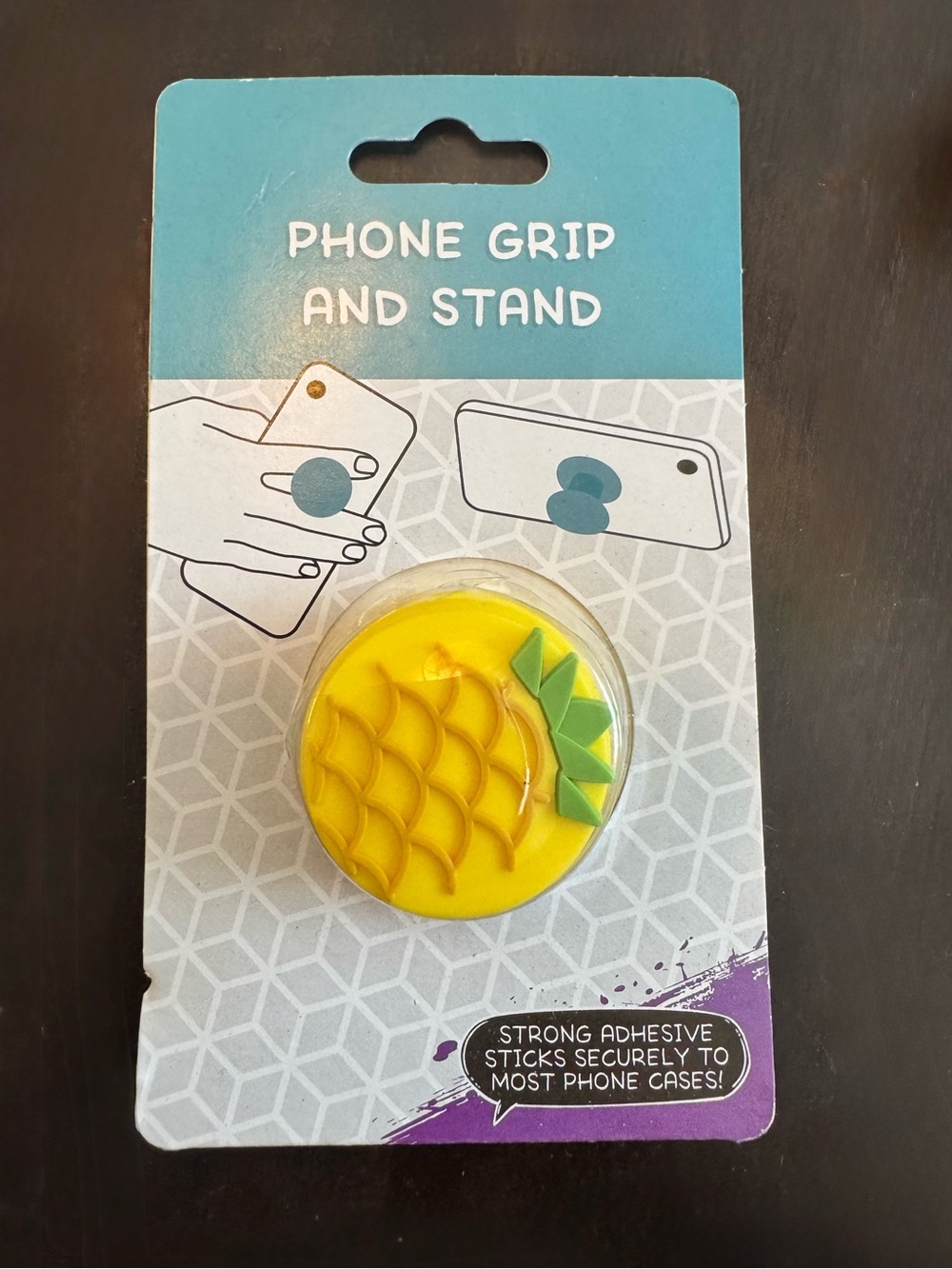 Pineapple Phone Grip & Stand